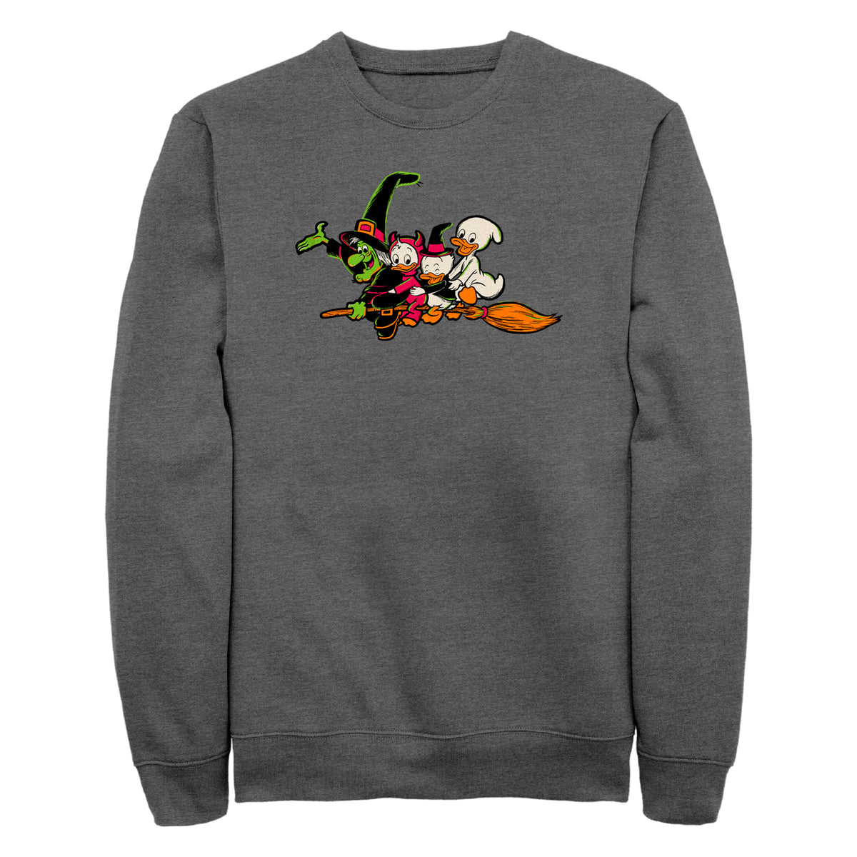 Men's Disney Duckies Witchy Fly Sweatshirt