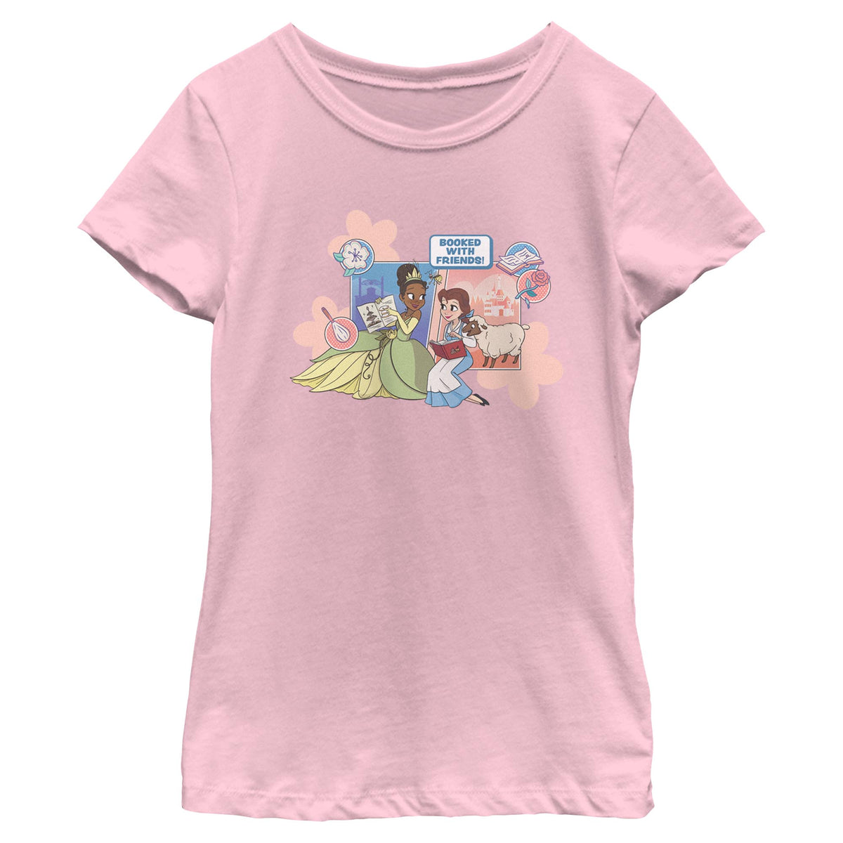 Girl's Disney Booked With Friends T-Shirt
