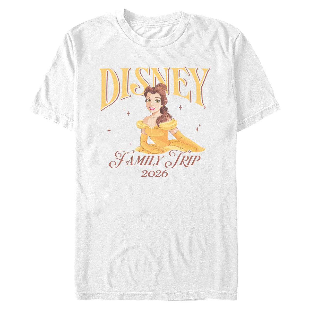 Men's Disney Belle Family Trip T-Shirt
