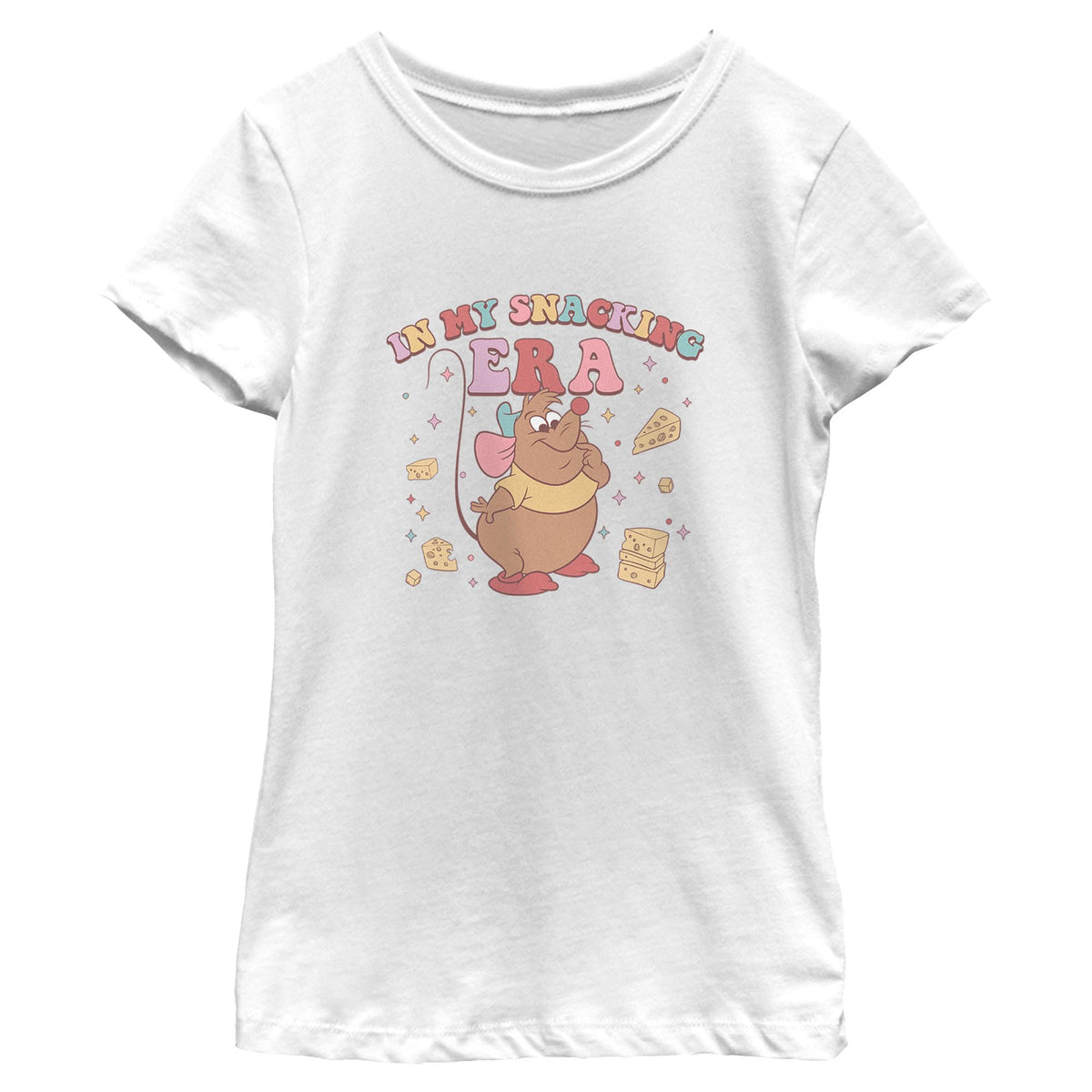 Girl's Disney Gus Snacking Era T-Shirt
