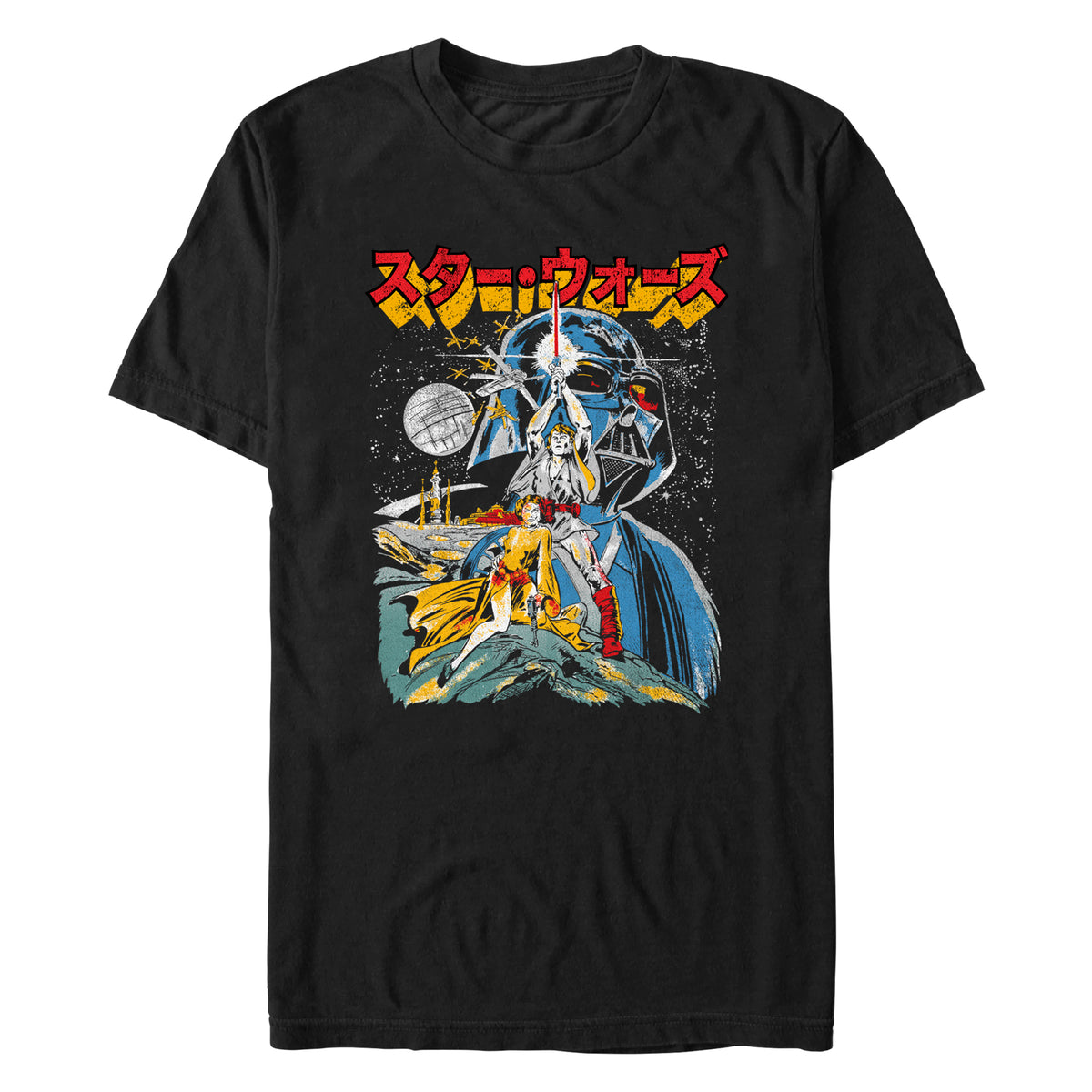 Men's Star Wars Kanji Poster T-Shirt